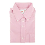 betty z - pink oxford blouse - long sleeves - girls school uniform