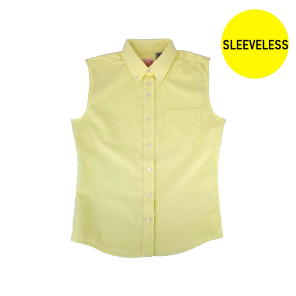 Yellow sleeveless shirt 