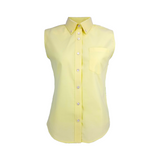 Yellow sleeveless shirt