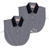 Dickies de cuadros vichy en dos tonos - D220 paquete de 2 