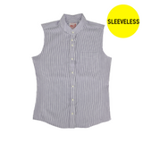 BAIS LEAH HIGH SCHOOL UNIFORM SLEEVELESS STRIPED BLOUSE