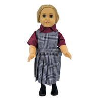 18" Doll Uniform - Plaid PR5 Jumper