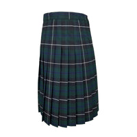girls school uniform pleated skirt plaid 90