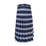 girls school uniform plaid 82 pleated long skirt