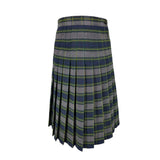 plaid 48 pleated uniform skirt for girls