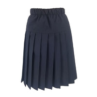 Yoke Skirt Navy Poly - Longer lengths