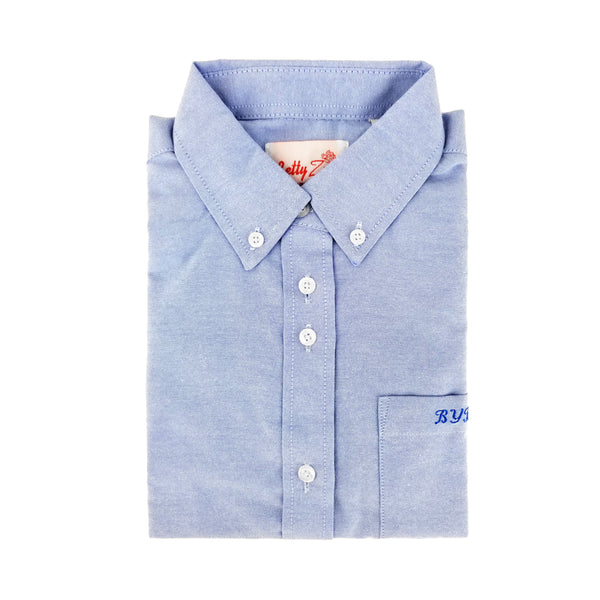 Light Blue Shirt With BYBP Embroidery - 6226 PLUS Sizes