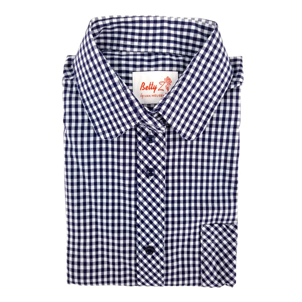 Big Gingham Shirt For Girls - 6246 PLUS Sizes