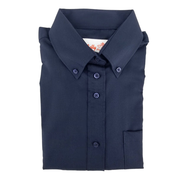 Navy Shirt For Girls - 6247 PLUS SIzes