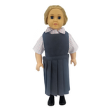 18" Doll Uniform - Navy Jumper with Shirt