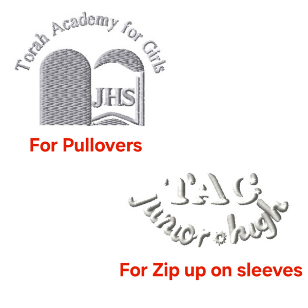 Please Add Embroidery To The Sweater / Sweatshirt - TAG Junior High Logo
