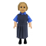18" Doll Uniform - Navy Jumper with Shirt