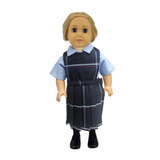 18" Doll Uniform - Plaid 41 Jumper with Shirt