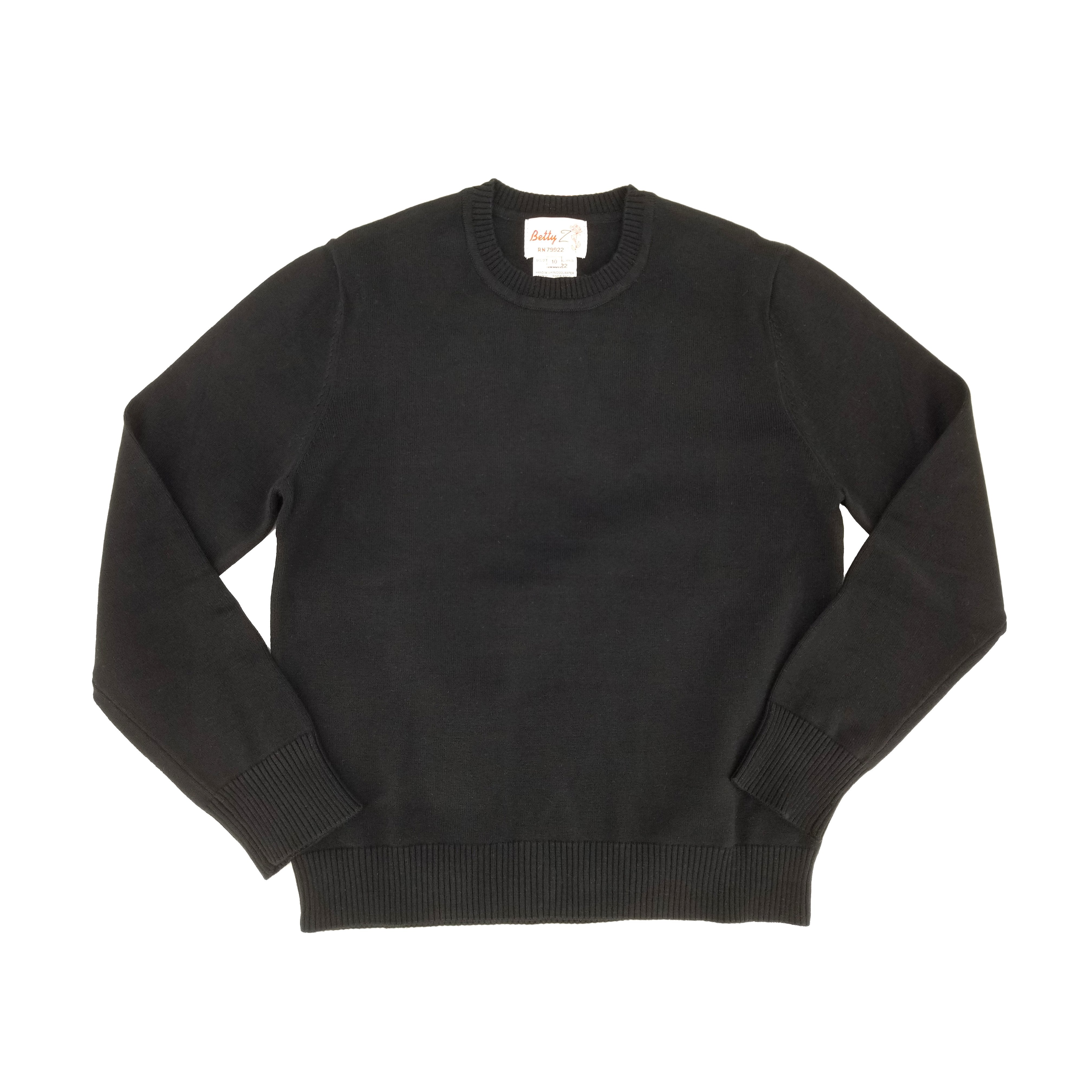 Haru Sweater - Black Alpaca - Sefr-online