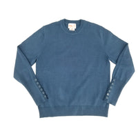 Cotton Crew Neck Sweater Teal 106CP