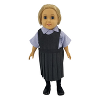 18" Doll Uniform - Grey Poly Jumper