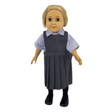 18" Doll Uniform - Grey Wool Jumper