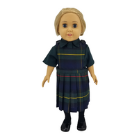 18" Doll Uniform - Plaid 83 Jumper