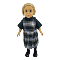 18" Doll Uniform - Plaid 61 Jumper