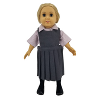 18" Doll Uniform - Grey Wool Jumper