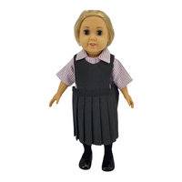 18" Doll Uniform - Grey Poly Jumper
