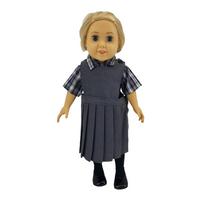 18" Doll Uniform - Grey Wool Jumper