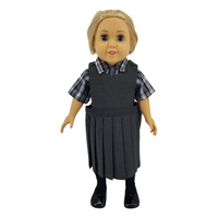 18" Doll Uniform - Grey Poly Jumper