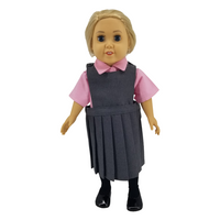 18" Doll Uniform - Grey Wool Jumper