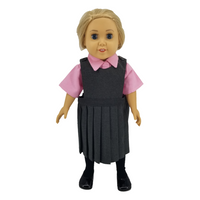 18" Doll Uniform - Grey Poly Jumper