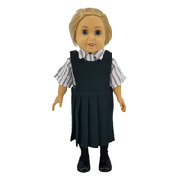 18" Doll Uniform - Green Wool Jumper