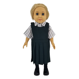 18" Doll Uniform - Green Wool Jumper