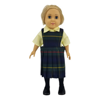 18" Doll Uniform - Plaid 83 Jumper