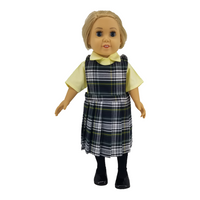 18" Doll Uniform - Plaid 61 Jumper