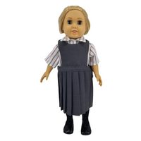 18" Doll Uniform - Grey Wool Jumper