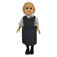 18" Doll Uniform - Grey Poly Jumper