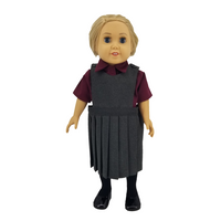 18" Doll Uniform - Grey Poly Jumper