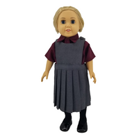 18" Doll Uniform - Grey Wool Jumper
