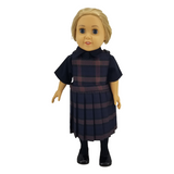 18" Doll Uniform - Plaid PR2 Jumper