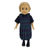 18" Doll Uniform - Plaid 98 Jumper