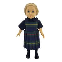 18" Doll Uniform - Plaid 83 Jumper