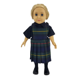 18" Doll Uniform - Plaid 83 Jumper