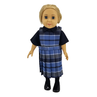 18" Doll Uniform - Plaid 59 Jumper