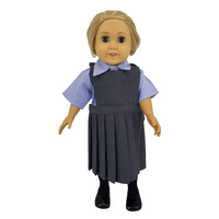 18" Doll Uniform - Grey Wool Jumper