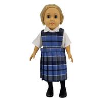 18" Doll Uniform - Plaid 59 Jumper