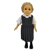 18" Doll Uniform - Grey Poly Jumper