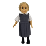 18" Doll Uniform - Grey Wool Jumper