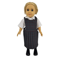18" Doll Uniform - Plaid PR3 Jumper