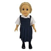 18" Doll Uniform - Plaid PR4 Jumper