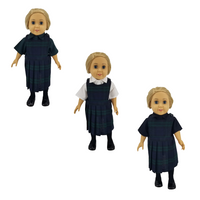 18" Doll Uniform - Plaid 79 Jumper
