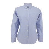 Blue Stripe Shirt For Girls - 6241